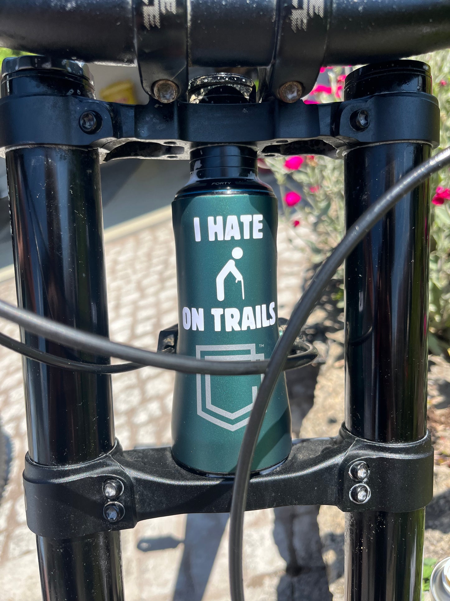 I HATE SENIORS ON TRAILS Sticker